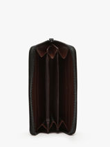 Portefeuille Button Miniprix Zwart button 78SM2667-vue-porte