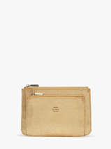 Portemonnee Leder Mila louise Goud vintage 23690RX