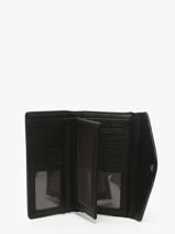 Portefeuille Met Portemonnee Miniprix Zwart grained 78COK872-vue-porte