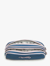 Pennenzak Meisje 2 Compartimenten Cameleon Blauw vintage fantasy PBVGTROU-vue-porte