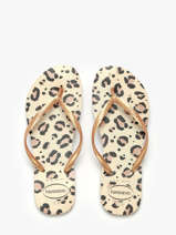 Teenslippers Havaianas Beige accessoires 4103352F