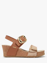 Sandalen Leandre Uit Leder Mephisto Veelkleurig accessoires P5146895