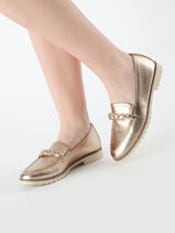 Mocassins Uit Leder Tamaris Bruin accessoires 42-vue-porte