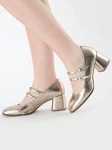Pumps Uit Leder Tamaris Bruin accessoires 44-vue-porte