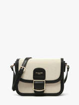 Cross Body Tas Deauville Katoen David jones Zwart deauville CM7014A