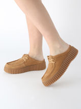 Slippers Torhill Clarks Beige accessoires 26181196-vue-porte