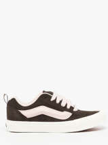 Sneakers Knu Skool Uit Leder Vans Bruin accessoires D75O3N