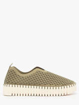 Mocassins Ilse jacobsen Groen accessoires TULI3373