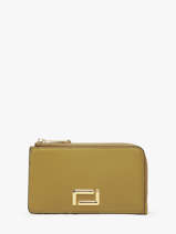 Kaarthouder Angle Leder Lancel Groen angele A13158