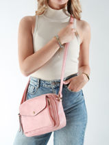 Cross Body Tas Dea Miniprix Roze eva MD5212-vue-porte