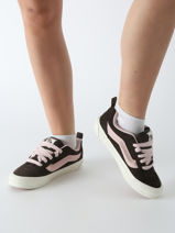 Sneakers Knu Skool Uit Leder Vans Bruin accessoires D75O3N-vue-porte