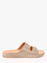 Slippers Transoco Cacatoes Beige accessoires TRANCOSO