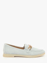 Mocassins Uit Leder Remonte Blauw accessoires 12