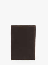 Portefeuille Oil Leder Etrier Bruin oil EOIL271