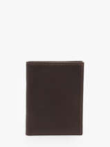 Portefeuille Oil Leder Etrier Bruin oil EOIL247