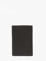 Compacte Portefeuille Oil Leder Etrier Zwart oil EOIL027