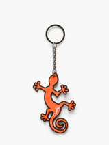 Sleutelhanger Cameleon Oranje vintage urban PCLE