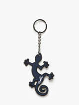 Sleutelhanger Cameleon Blauw vintage color PCLE