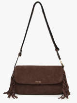 Schoudertas Country Leder Etrier Bruin country ECOU145M