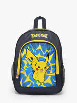 Rugzak 2 Compartimenten Pokemon Blauw pikachu eclair 25IK204P