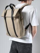 Rugzak Rains Beige city 12940-vue-porte