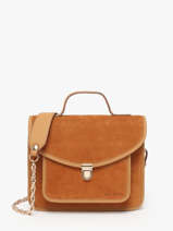 Cross Body Tas La Suite Leder Paul marius Oranje la suite GEOR2SUI
