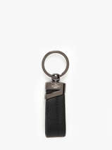 Sleutelhanger Leder Yves renard Zwart foulonne 2328