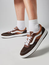 Sneakers Uit Leder Vans Bruin men D6S3N11-vue-porte