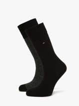 Herensokken 2 Paar Tommy hilfiger Zwart socks 71236313