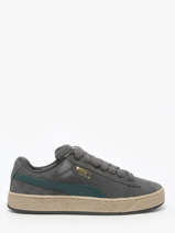 Sneakers Uit Leder Puma Grijs men 39520570