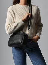 Cross Body Tas Soft Lulu castagnette Bruin soft YAMINA-vue-porte