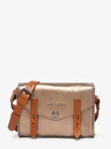 Cross Body Tas Mini Indispensable Leder Paul marius Roze vintage MINI