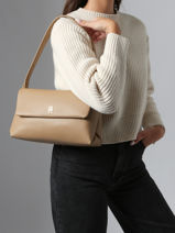 Cross Body Tas Modern Tommy Gerecycleerd Polyester Tommy hilfiger Bruin modern tommy AW17695-vue-porte