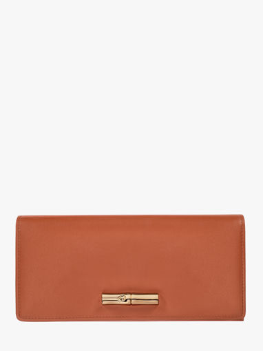 Longchamp Le roseau sleek Portefeuille Groen