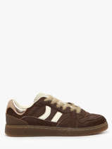 Sneakers Uit Leder Coolway Bruin women 7623298
