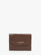 Portefeuille Leder Lancaster Bruin exo 11