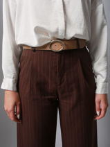 Longchamp Le foulonn Riem Bruin-vue-porte