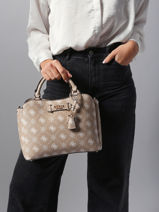 Handtas Silia Guess Zwart silia GP989006-vue-porte