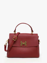 Cross Body Tas Grained Miniprix Rood grained DQ8688