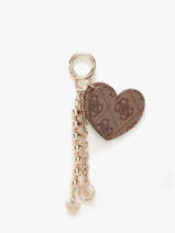 Sleutelhanger Guess Bruin brenton 797P5401