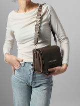 Cross Body Tas Alexia Valentino Bruin alexia VBS5A806-vue-porte