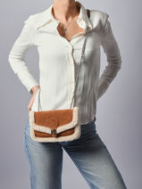 Cross Body Tas Bradley Lauren ralph lauren Bruin bradley 32980754-vue-porte