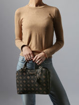 Handtas Silia Guess Zwart silia GP989006-vue-porte