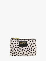 Portemonnee Wouf Wit lucky PW250014
