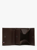 Portemonnee Madras Leder Etrier Bruin madras EMAD097-vue-porte