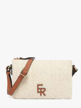 Cross Body Tas Camargue Leder Etrier Beige camargue ECAM0141