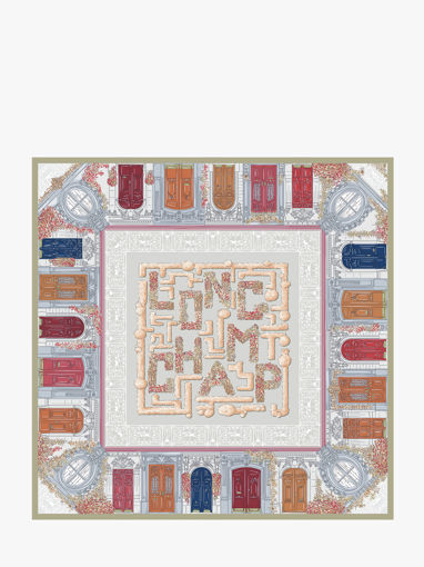 Longchamp Soie gots Sjaal Groen