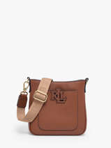 Cross Body Tas Mini Cameryn Leder Lauren ralph lauren Bruin cameryn 31982184