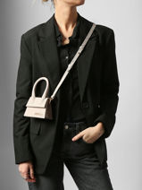 Preloved Mini Chiquito Cross Body Tas Jacquemus Beige second life 1553320-vue-porte