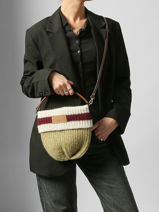 Longchamp Le pliage cocooning Cross bodytas Groen-vue-porte